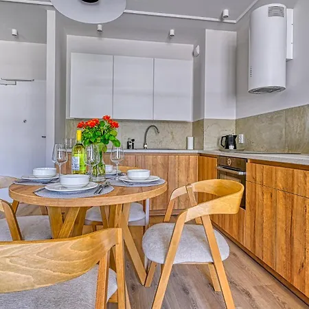 Apartment D307 Eco Boho Z Basenem, Sauna, Jacuzzi, Przy Samej Plazy - 5d