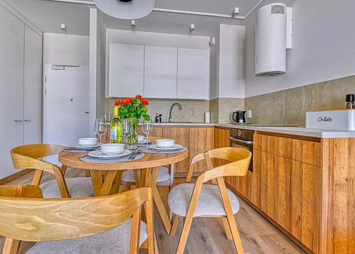 Apartamento D307 Eco Boho Z Basenem, Sauna, Jacuzzi, Przy Samej Plazy - 5d